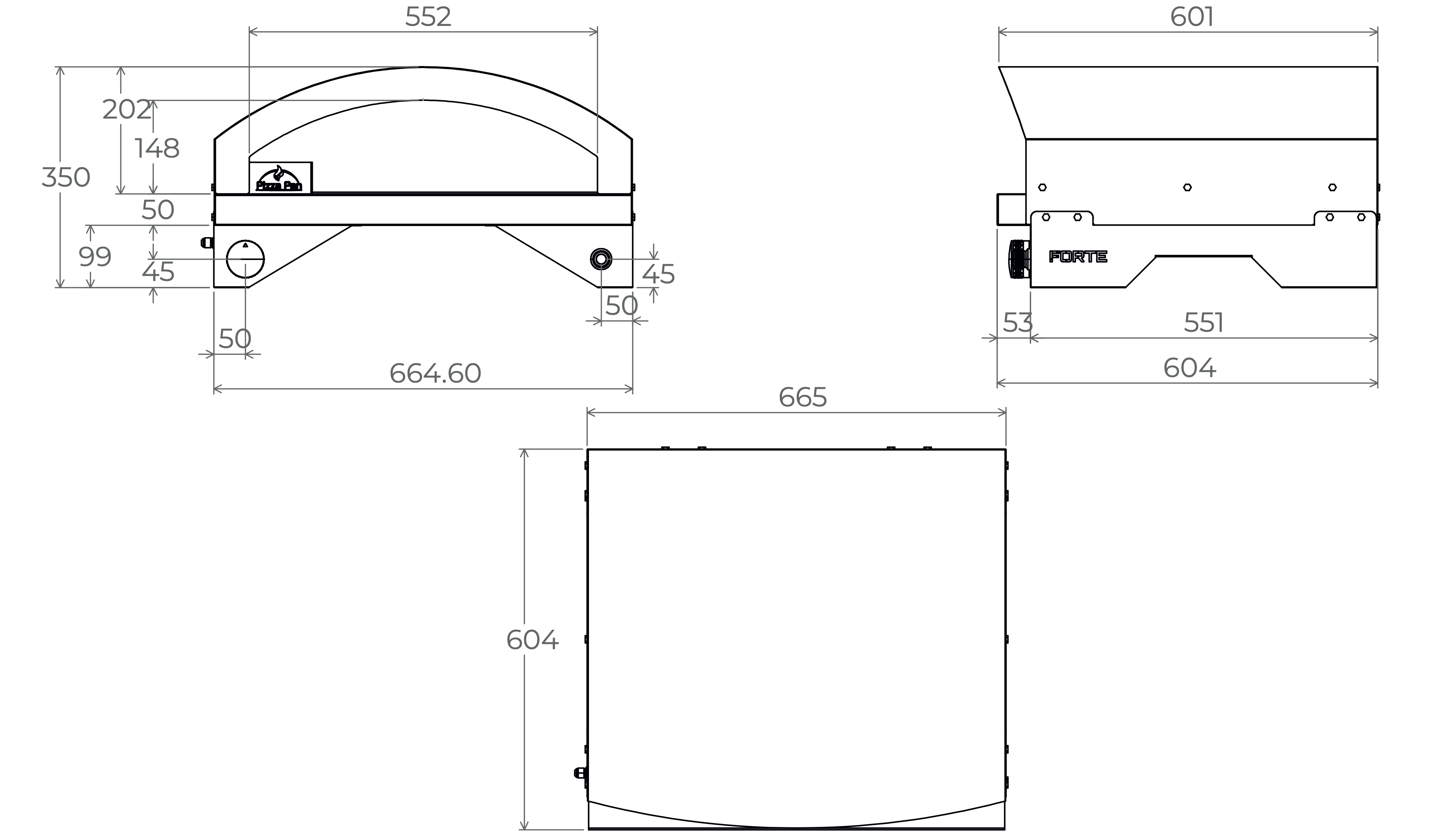 Hornos Pizzan Pan Forte