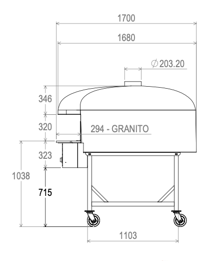 Hornos Pizza Pan Napolitano