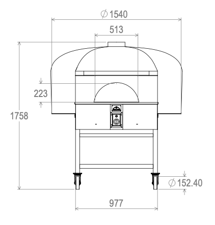 Hornos Pizza Pan Napolitano