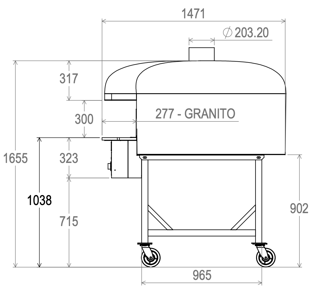 Hornos Pizza Pan Napolitano